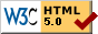 Este documento cumple con los estándares W3C para HTML5